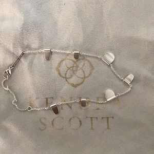 Silver Kendra Scott Anklet